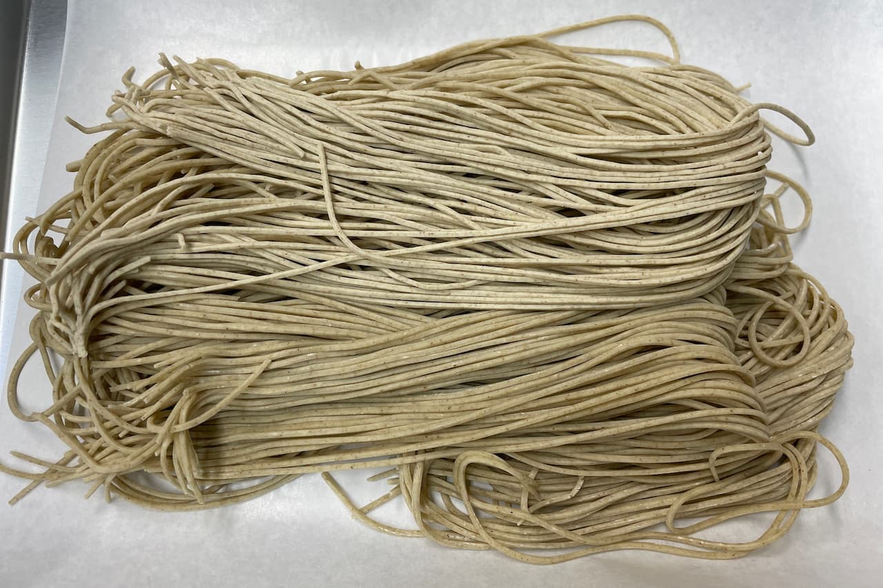 Fresh Raw SOBA Noodle